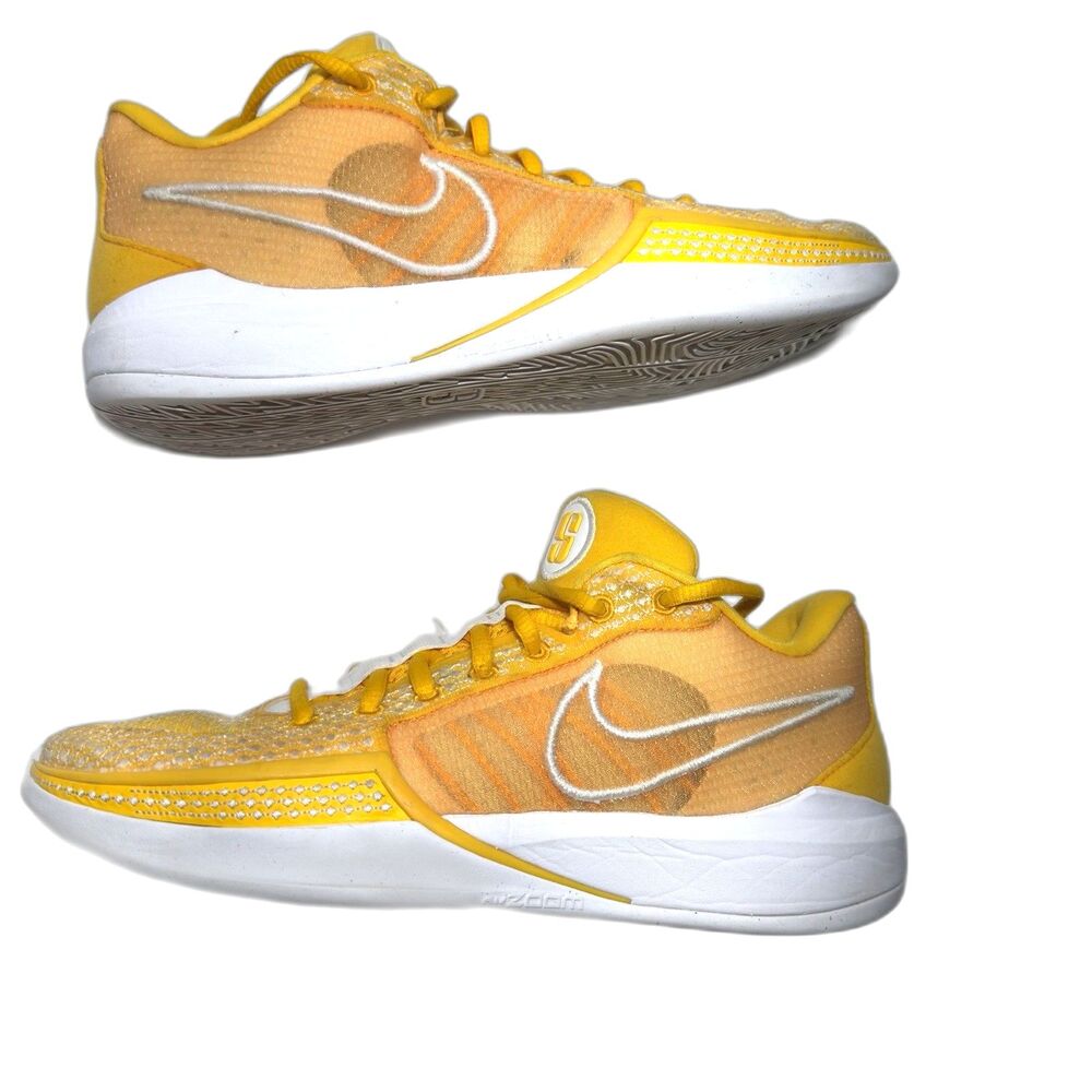 Nike Sabrina 1 University Gold Yellow Basketball Shoes Women’s 7